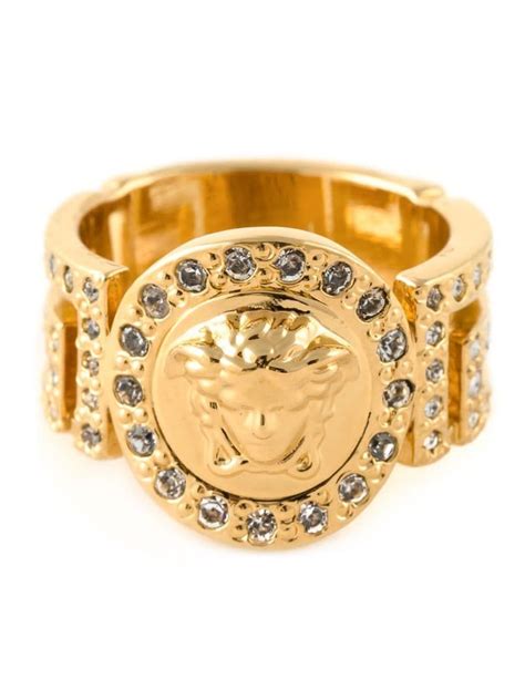 versace finger ring|Versace rings for women.